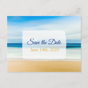 Hübsch Gelbe Daffodische Blume Save the Date Postkarte