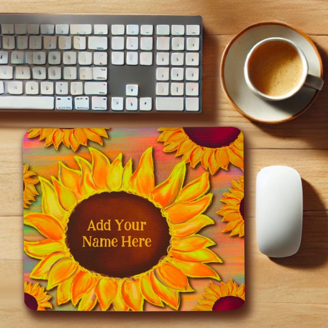 Hübsch gelbe Inspirivity Mousepad (Von Creator hochgeladen)