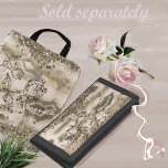 Hübsch Girly Monogram Tri-fold Geldbeutel<br><div class="desc">Schöne Rose, die auf einem mocha-beige Marmorboden damens Brieftasche fließt. Dieses elegante und stilvolle Portemonnaie ist für Mädchen, die Liebe in beruhigenden Farben. Es passt gut zu dunkler Kleidung, besonders geeignet für schwarze Outfits. Sie können es mit Ihrem Namen personalisieren. In der Extravaganten Taschen- und Walletensammlung finden Sie eine passende...</div>