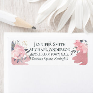 Hübsch Girly Rosegold Floral Glam Wedding