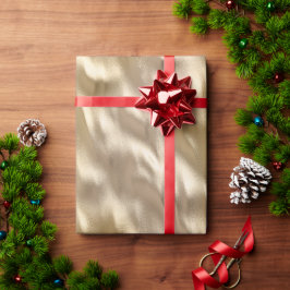 Hübsch Gold Glam Geschenkpapier