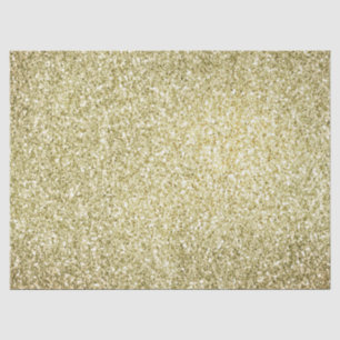Hübsch Gold Glitzy Glitzer  Seidenpapier