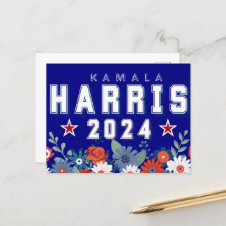 Hübsch Harris 2024 - Blumenwahl Postkarte