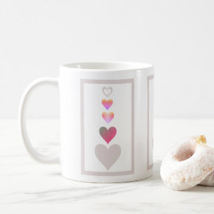 Hübsch Hearts Niedlich Einfache Moderne Kaffeetasse