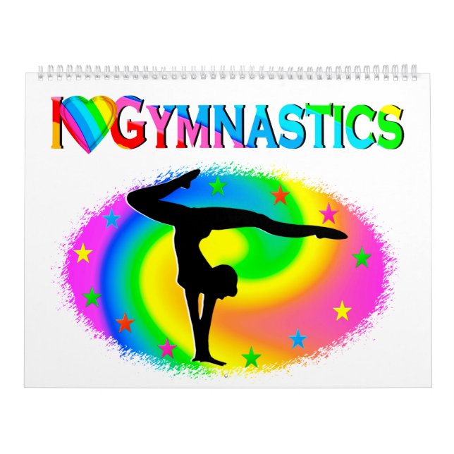 HÜBSCH I LIEBE GYMNASTICS KALENDER (Titelbild)