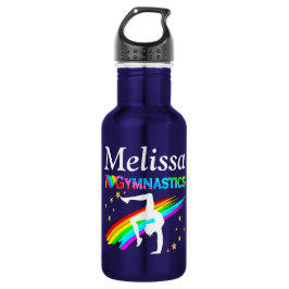 HÜBSCH I LIEBE GYMNASTICS PERSONALISIERTE WASSERFL EDELSTAHLFLASCHE