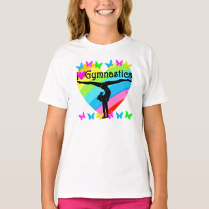 HÜBSCH I LIEBE GYMNASTICS RAINBOW DESIGN T-Shirt