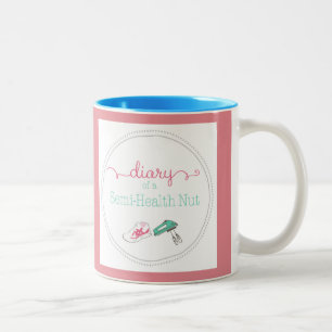 Hübsch im rosa Tagebuch einer Halb-Gesundheit Zweifarbige Tasse