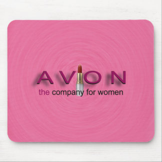Hübsch in der rosa AVON-Mausunterlage Mousepad