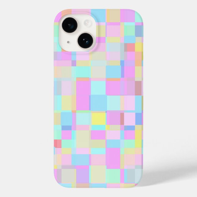 Hübsch in Kariert 5 - Case-Mate iPhone Hülle (Rückseite)
