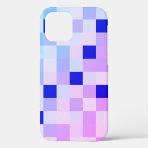 Hübsch in Kariert 6 - Farben von Blau und Lavende Case-Mate iPhone Hülle