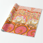 Hübsch in Peach Geschenkpapier<br><div class="desc">Hübsch in Peach ist schön,  delikat und komplex.</div>