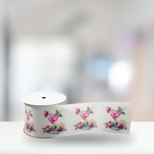 Hübsch in Pink 30. Geburtstagsfeier Satinband (Von Creator hochgeladen)