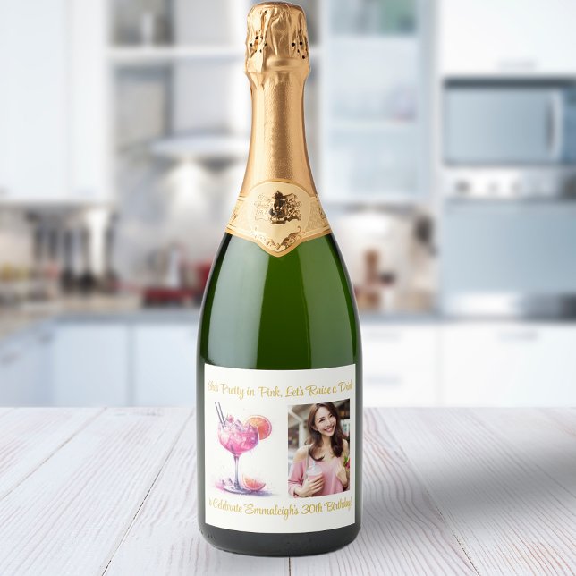 Hübsch in Pink Theme Cocktail Geburtstag (Von Creator hochgeladen)