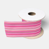 Hübsch in rosa 3" Breite, 2 Yd Spool Satin Ribbon