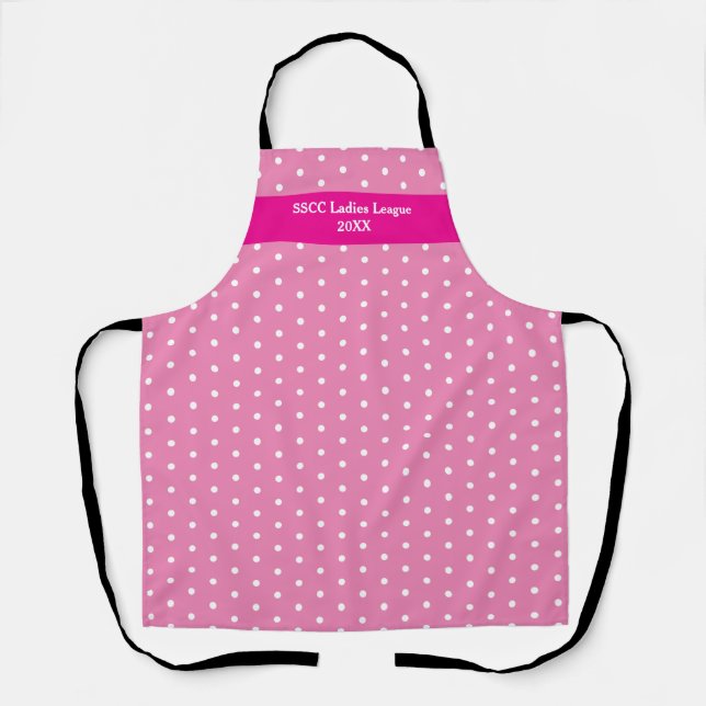Hübsch in rosa benutzerdefinierte Schürze (Vorderseite)
