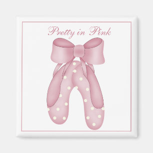 Hübsch in rosa Farbe Magnet