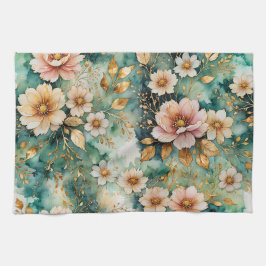 Hübsch in rosa geschirrtuch