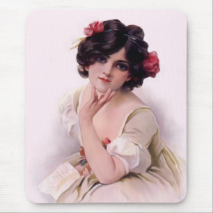 Hübsch in rosa mousepad