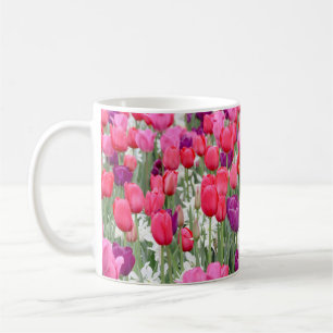 Hübsch in rosa Petalen Kaffeetasse