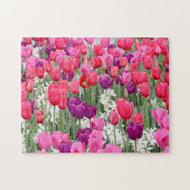 Hübsch in rosa Petalen Puzzle (Horizontal)