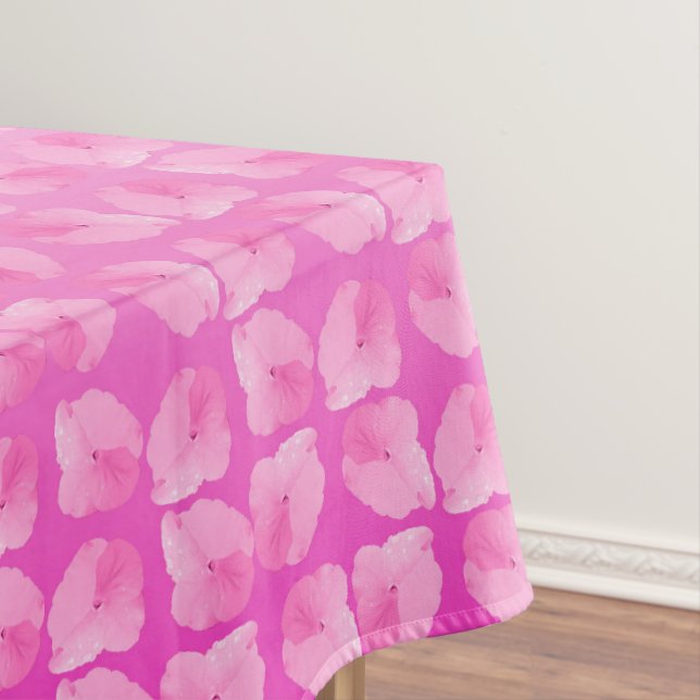 Hübsch in rosa Petalen Tischdecke (Beispiel)