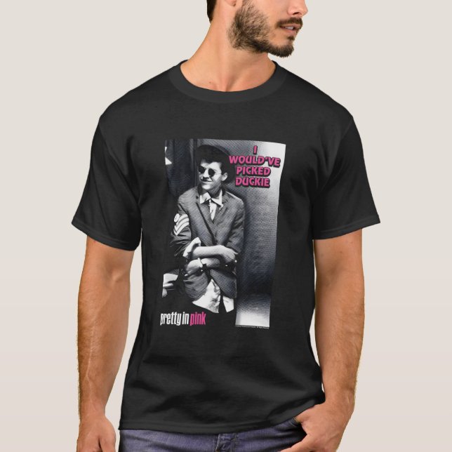 Hübsch in rosa Pick Duckie T-Shirt (Vorderseite)