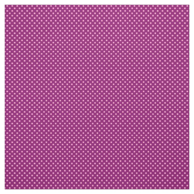 Hübsch in rosa Polka Dots | HÜBSCH Stoff (Muster)