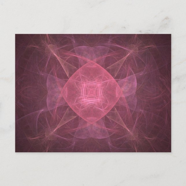 Hübsch in rosa postkarte (Vorderseite)