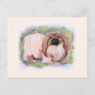 Hübsch in rosa postkarte