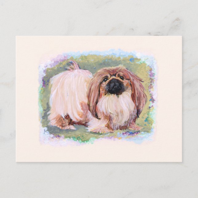 Hübsch in rosa postkarte (Vorderseite)