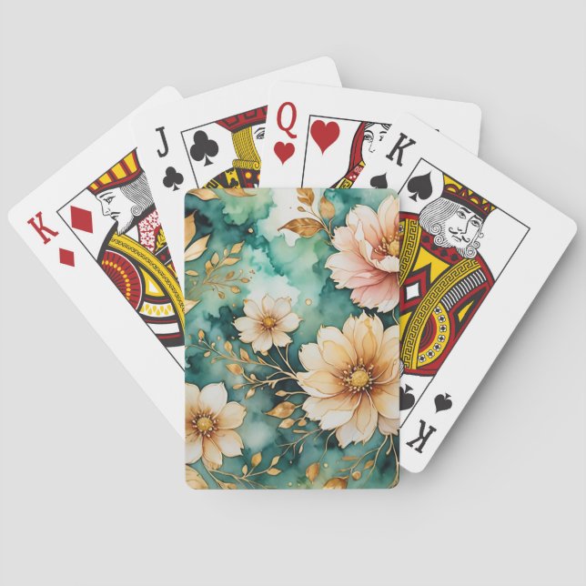 Hübsch in rosa Spielkarten (Rückseite)