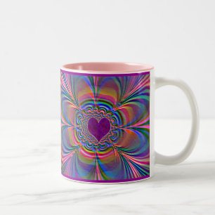 Hübsch in rosa Tasse