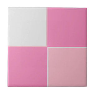 Hübsch in rosa und graue Kacheln