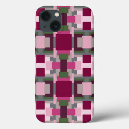 Hübsch in rosa und grün Case-Mate iPhone hülle