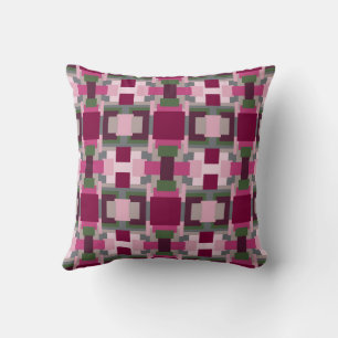 Hübsch in rosa und grün kissen