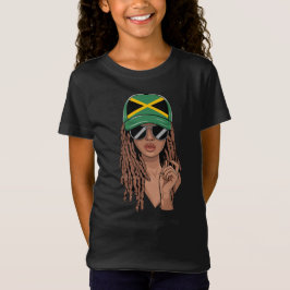Hübsch Jamaikaner und Loc'd Up! Proud Jamaican Hai T-Shirt