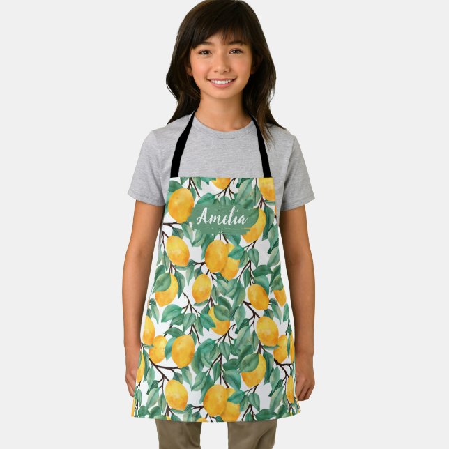 Hübsch Kids Custom Koch Schürze, Kochen Backen GRI Schürze (Insitu)