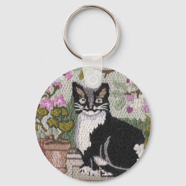 Hübsch Kitty Schlüsselanhänger (Vorderseite)