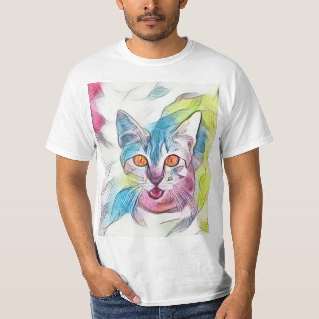 Hübsch Kitty T-Shirt (Vorderseite)