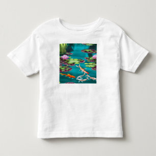 Hübsch Koi Pond Kleinkind T-shirt