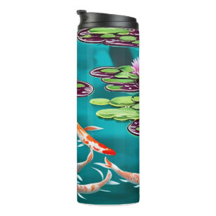 Hübsch Koi Pond Thermosbecher