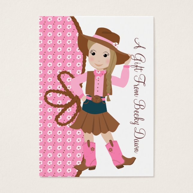 Hübsch Lil' Cowgirl (Vorderseite)