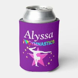 HÜBSCH LILA I LIEBE GYMNASTICS CUSTOM KANN COOLER DOSENKÜHLER