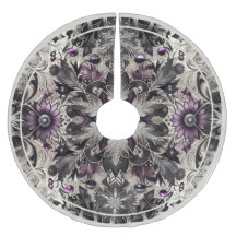 Hübsch Lila, schwarz und Taupe