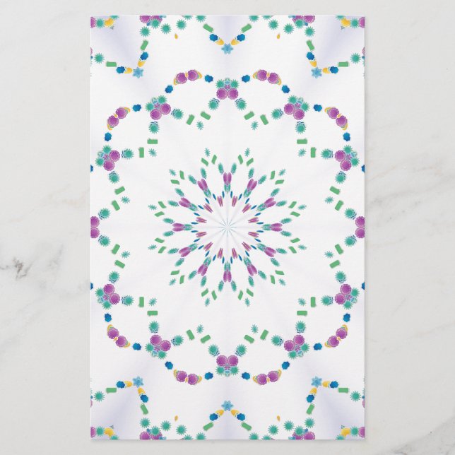 Hübsch Littel Garden Briefpapier (Vorderseite)