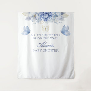 Hübsch Little Butterfly Boy Baby Dusche Wandteppich