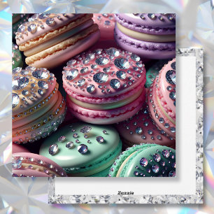 Hübsch Macaron Birthday Bling Feiertagskarte