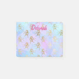 Hübsch Magische Uniköre Post-it Klebezettel