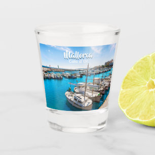 Hübsch Mallorca Spanien Hafen von Cala d`Or Souven Schnapsglas